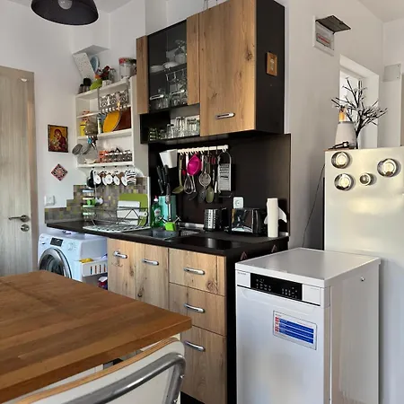 公寓 Harbour Top-view Terrace 2-bdr 瓦爾納