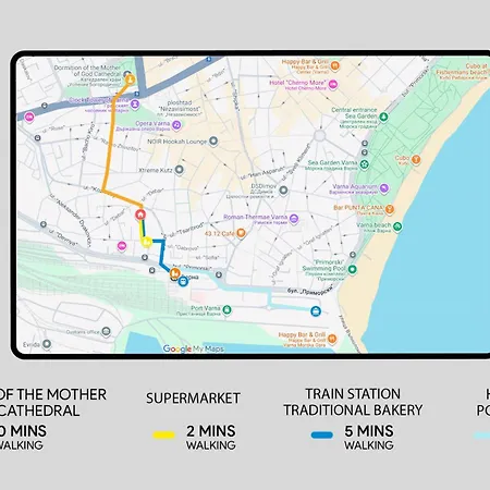公寓 Harbour Top-view Terrace 2-bdr